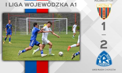 A1: Polonia Bytom – UKS Ruch Chorzów 1:2 (1:1) [WIDEO]