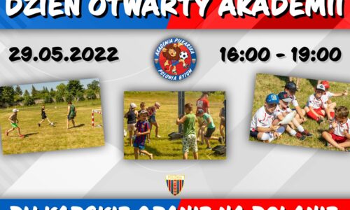 Dni Otwarte Akademii – przyjdź i zagraj z nami w piłkę!