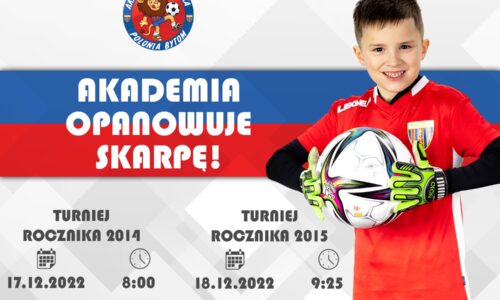 Weekend z Akademią! Zapraszamy na halowe turnieje roczników 2014 oraz 2015!