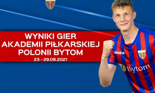 Wyniki gier Akademii (23.08-29.08)
