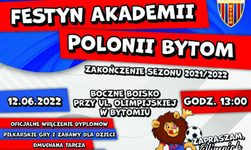 Zapraszamy 12 czerwca na Festyn Akademii 2021/2022!