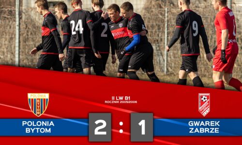 B1: Polonia Bytom – Gwarek Zabrze 2:1 (0:0)