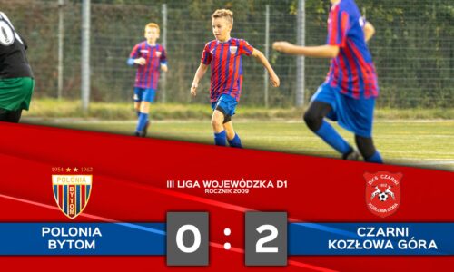 D1: Polonia Bytom – Czarni Kozłowa Góra 0:2 (0:1)