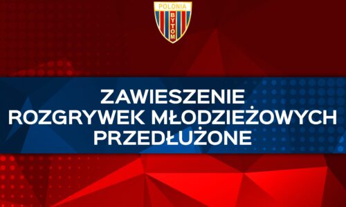 Zawieszenie rozgrywek młodzieżowych przedłużone!