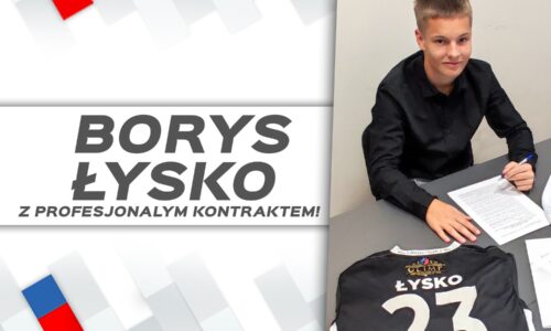 Borys Łysko z profesjonalnym kontraktem piłkarskim w Polonii Bytom!