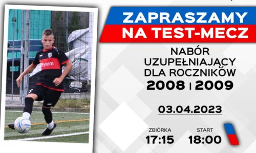 Zagraj w Polonii Bytom! Test mecz dla roczników 2008 i 2009!