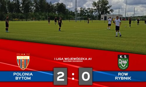 A1: Polonia Bytom – ROW Rybnik 2:0 (1:0) “Wykazaliśmy się bardzo dużą dojrzałością boiskową”
