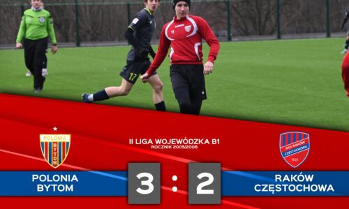 B1: Polonia Bytom – Raków Częstochowa 3:2