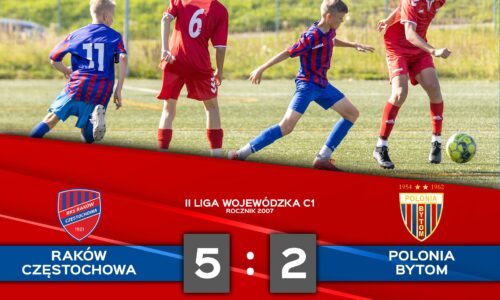 C1: Raków Cz-wa – Polonia Bytom 5:2 (2:1)