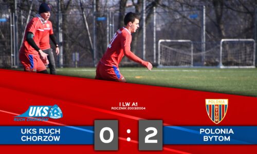 A1: UKS Ruch Chorzów – Polonia Bytom 0:2 (0:1)
