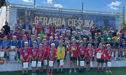Polonia Bytom grała o puchar im. Gerarda Cieślika
