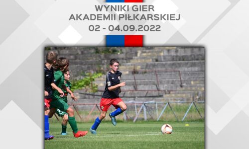 Podsumowanie wyników Akademii (02-04.09). Wysokie zwycięstwo drużyny C1