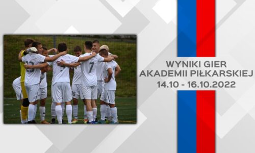 Podsumowanie wyników Akademii (14-16.10). Drużyna C1 górą w derbach!