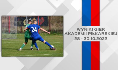 Podsumowanie wyników Akademii (28-30.10). Zespół A1 pokonuje Stadion Śląski!