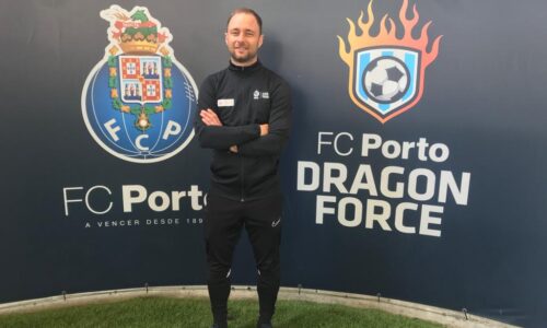 Portugalska wizyta trenera Wojciecha Mroza na stażu trenerskim UEFA Elite Youth